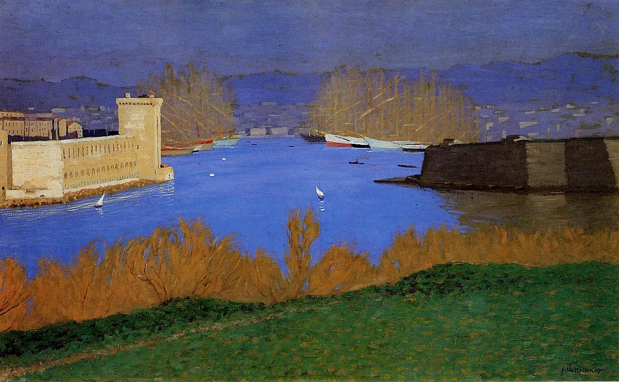 Félix Vallotton - 290, Il porto di Marsiglia